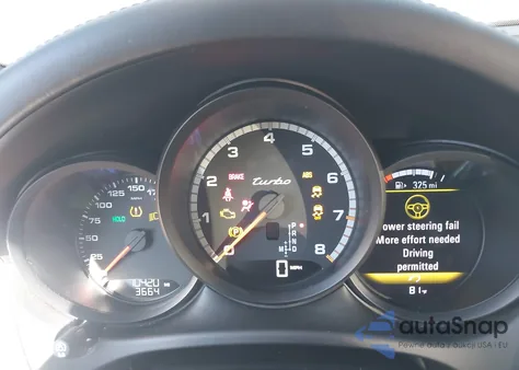 2017 Porsche Macan Turbo z USA, uszkodzony, nr VIN WP1AF2A5XHLB60369